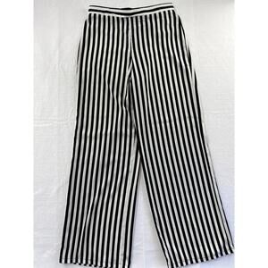 Women’s Forever 21 Black & White Striped Pants Sz S